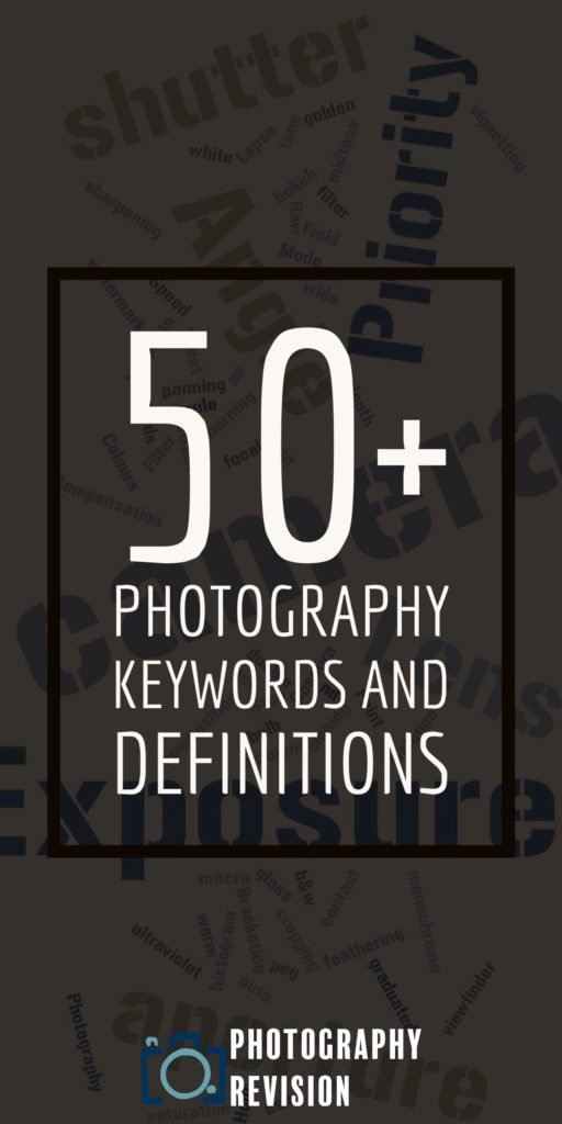 photography definitions and keywords