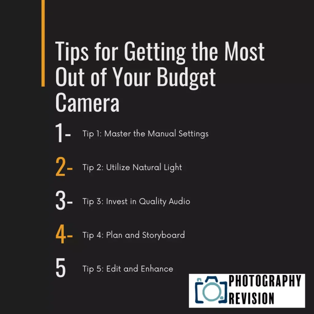 Best Cameras for filmmaking